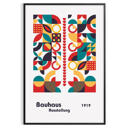 space Bauhaus Poster Vintage collection iconic 15 design striking white red artwork timeless flair room gift own wall art sizes A4 cm A0