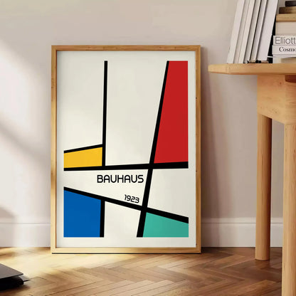 space stunning Bauhaus 10 art print perfect fusion classic design modern aesthetics eye poster ideal gift elegant wall setting frameless designs